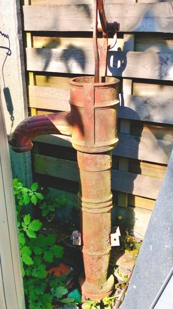 oude waterpomp, Tuin en Terras, Ophalen, Gebruikt, Gietijzer, Overige typen
