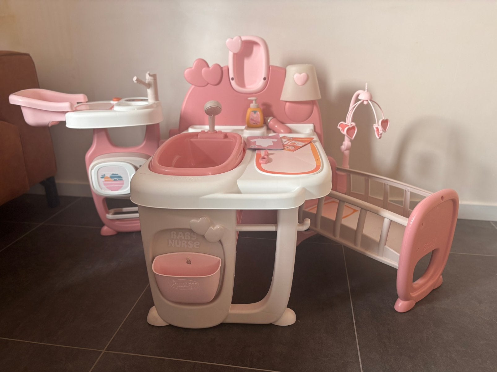 Smoby nursery baby poppenhuis, Ophalen, Zo goed als nieuw