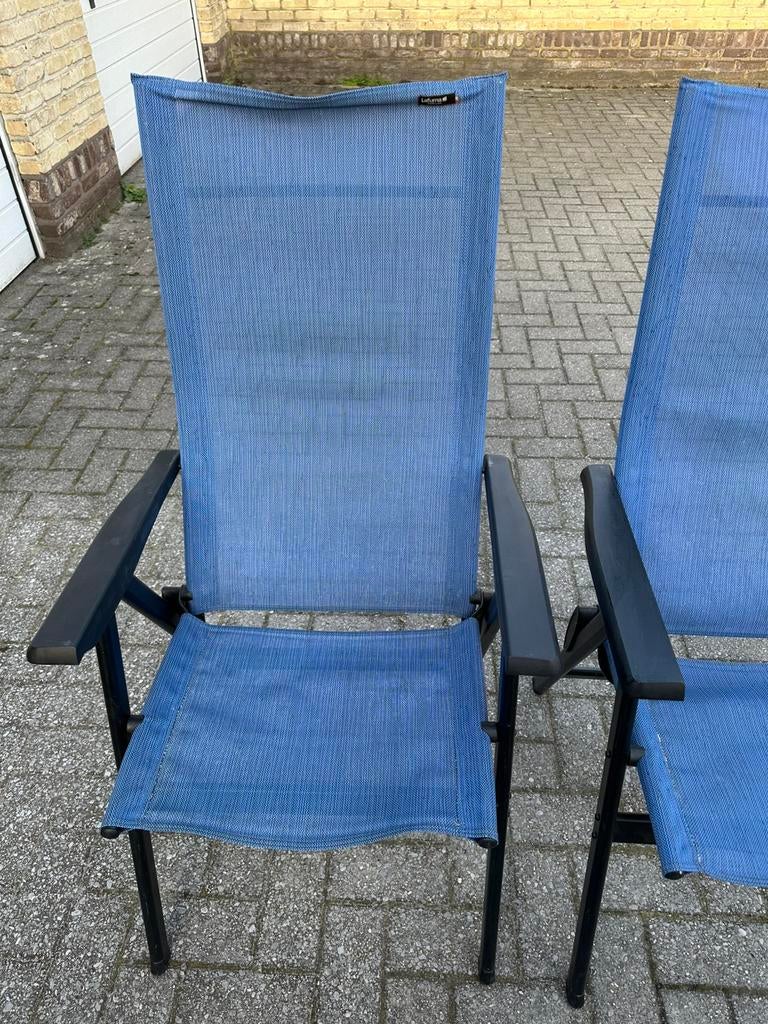 2 tuinstoelen Lafuma, Ophalen, Gebruikt