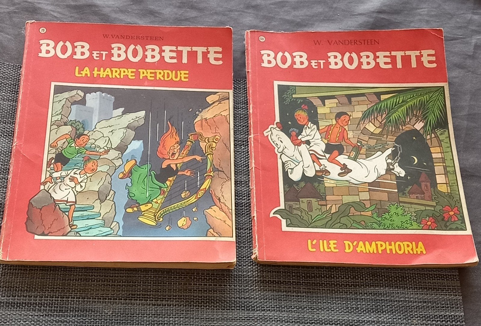 Album Bob et Bobette de 1967 et 1968., Boeken, Ophalen