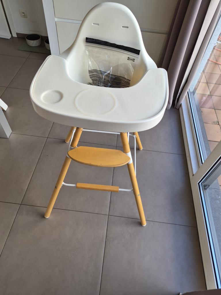 Kinderstoel Childhome evolu 2 180 +tabletje +verlengpoten, Kinderen en Baby's, Kinderstoelen, Ophalen
