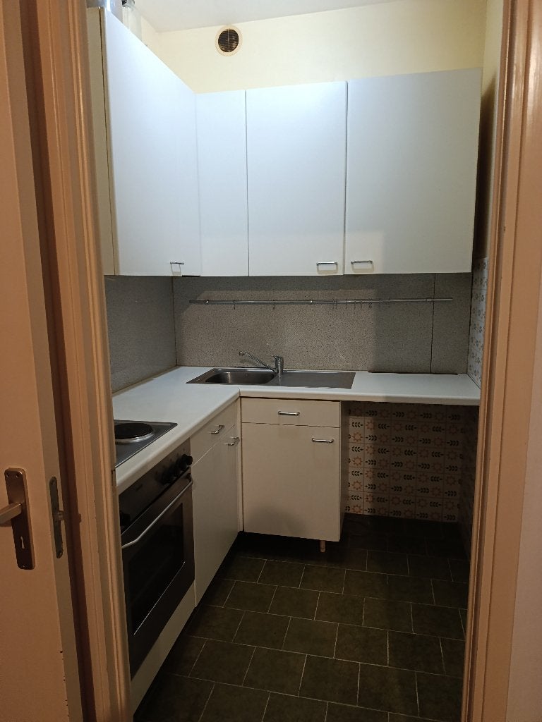 Meubles de cuisine blancs avec taques et four à donner, Maison & Meubles, Synthétique, Enlèvement, Utilisé, Blanc