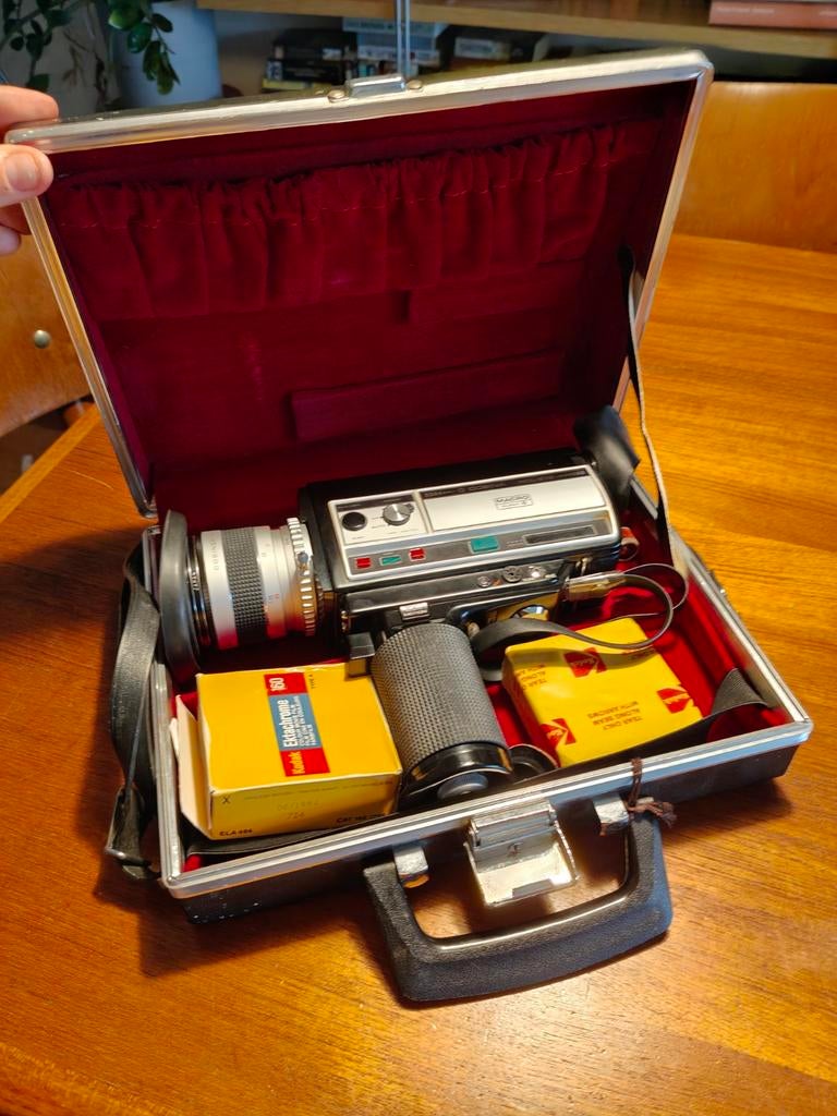 Cosina HDL-875 super 8 camera, Ophalen, Filmcamera