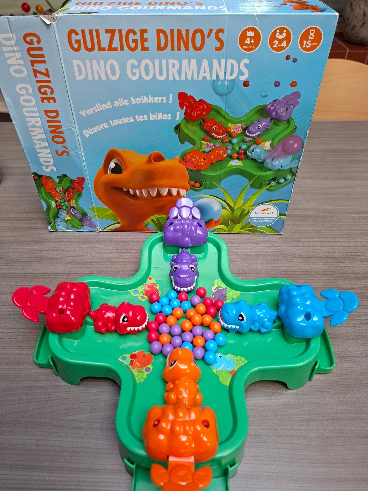 Gulzige dino's, Hobby en Vrije tijd, Drie of vier spelers, Ophalen, Gebruikt, Dreamland