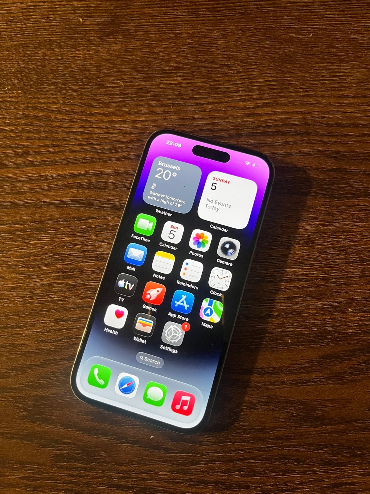 Iphone 14 pro, Telecommunicatie, Mobiele telefoons | Apple iPhone, Ophalen, Paars, 87 %, 128 GB