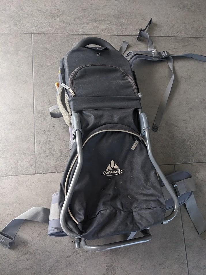 draagzak vaude, Ophalen, Draagzak