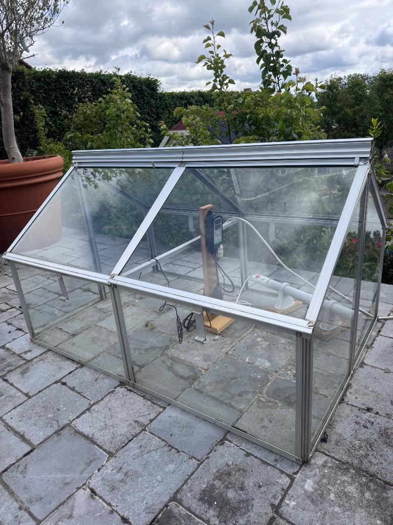 Thuin serre met heater, Tuin en Terras, Ophalen, Gebruikt
