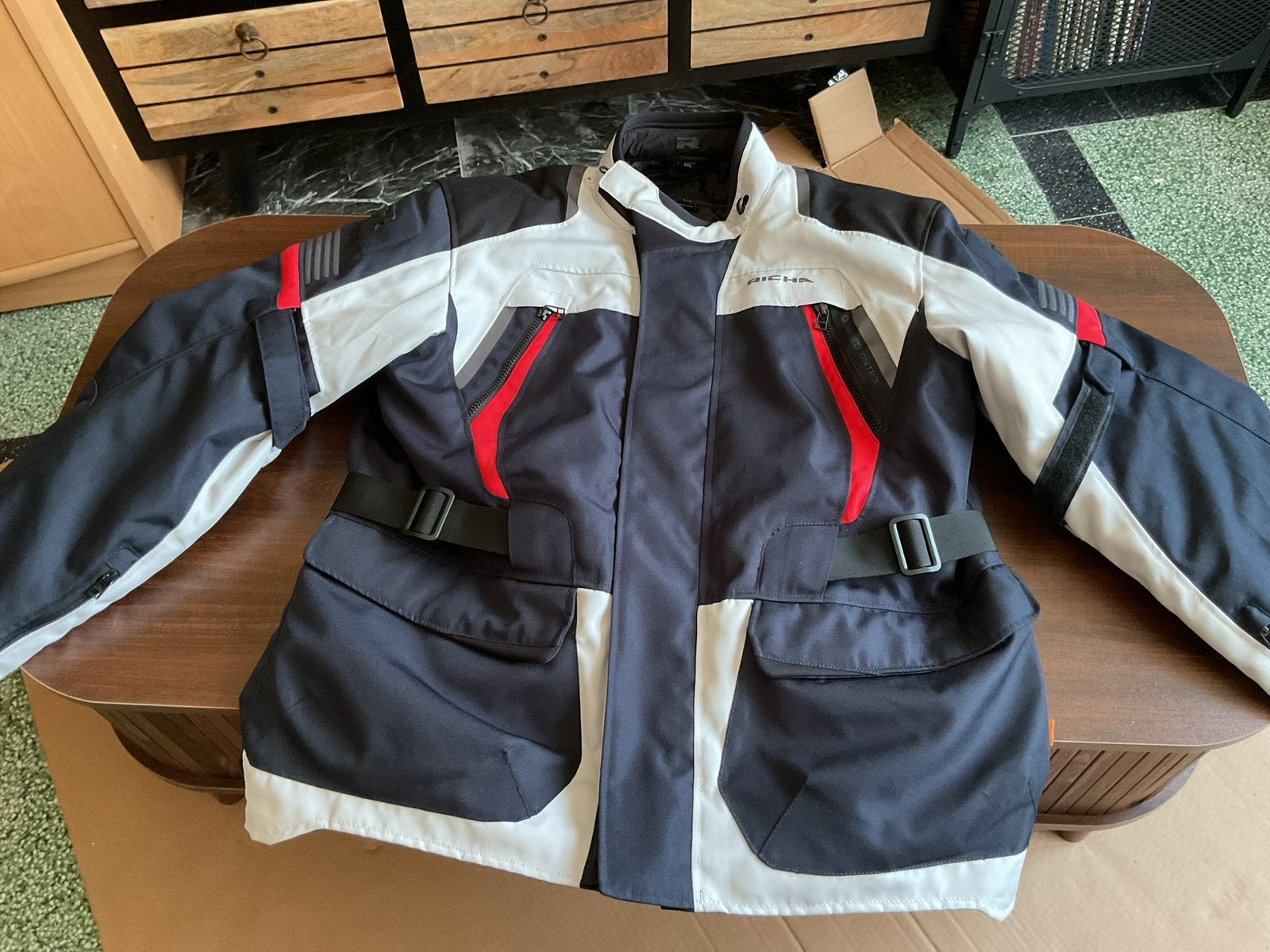 Korte motorvest, Motoren, Ophalen, Tweedehands, Heren, Jas | textiel