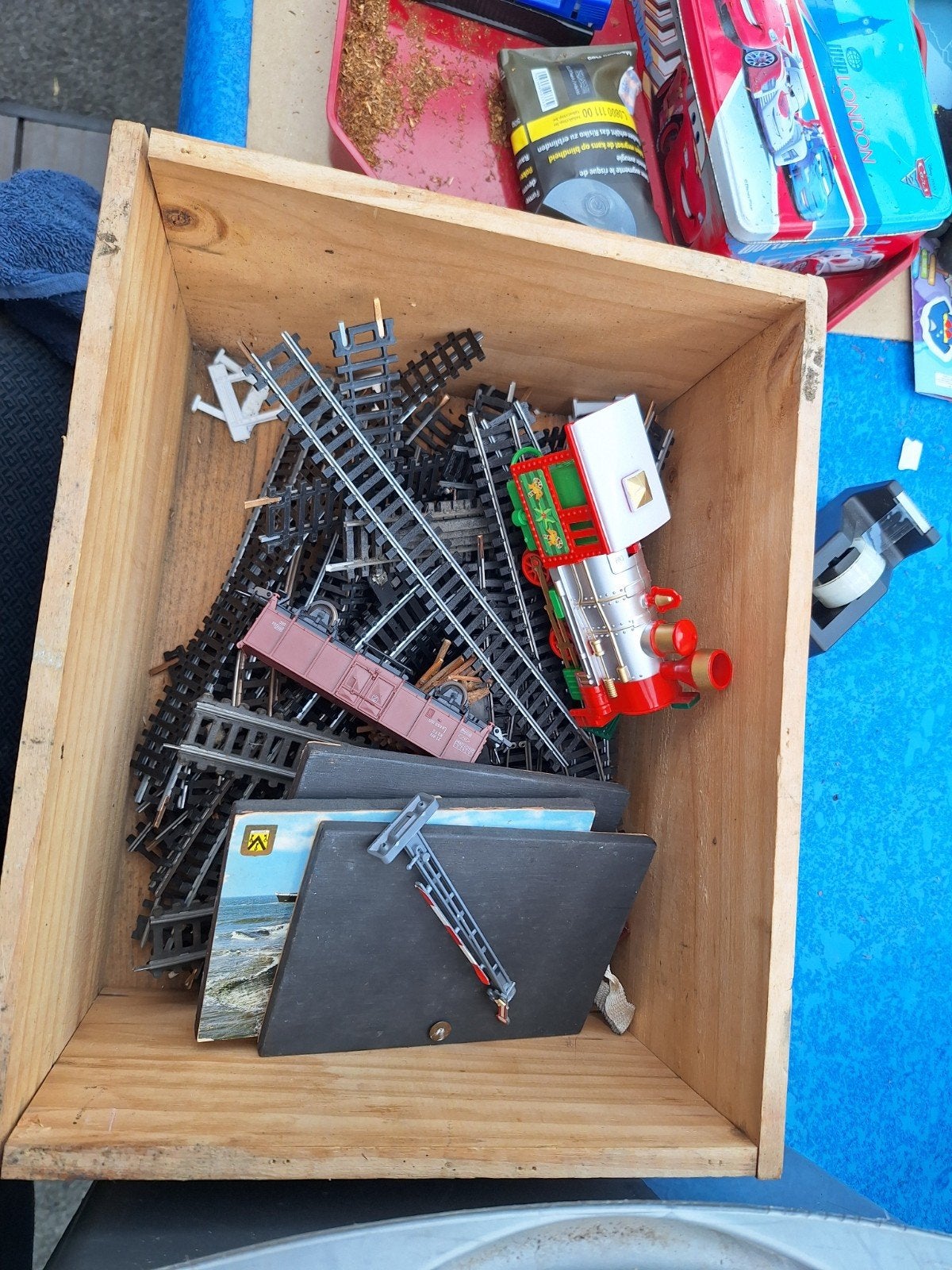 trein set, Hobby en Vrije tijd, Modeltreinen | Overige schalen, Ophalen