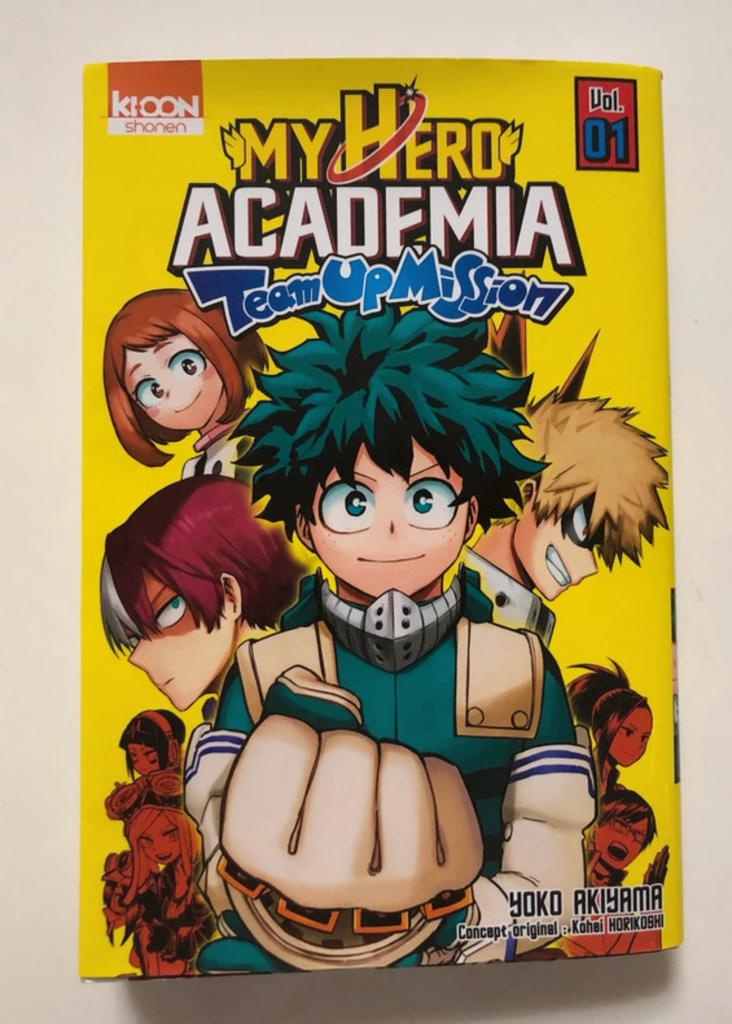 MANGA "My Hero Academia" - Team Up Mission Tome 1, Enlèvement ou Envoi, Comme neuf