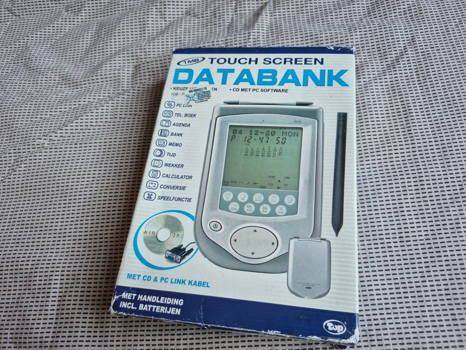 Touch sreen databank werkende staat, Ophalen of Verzenden