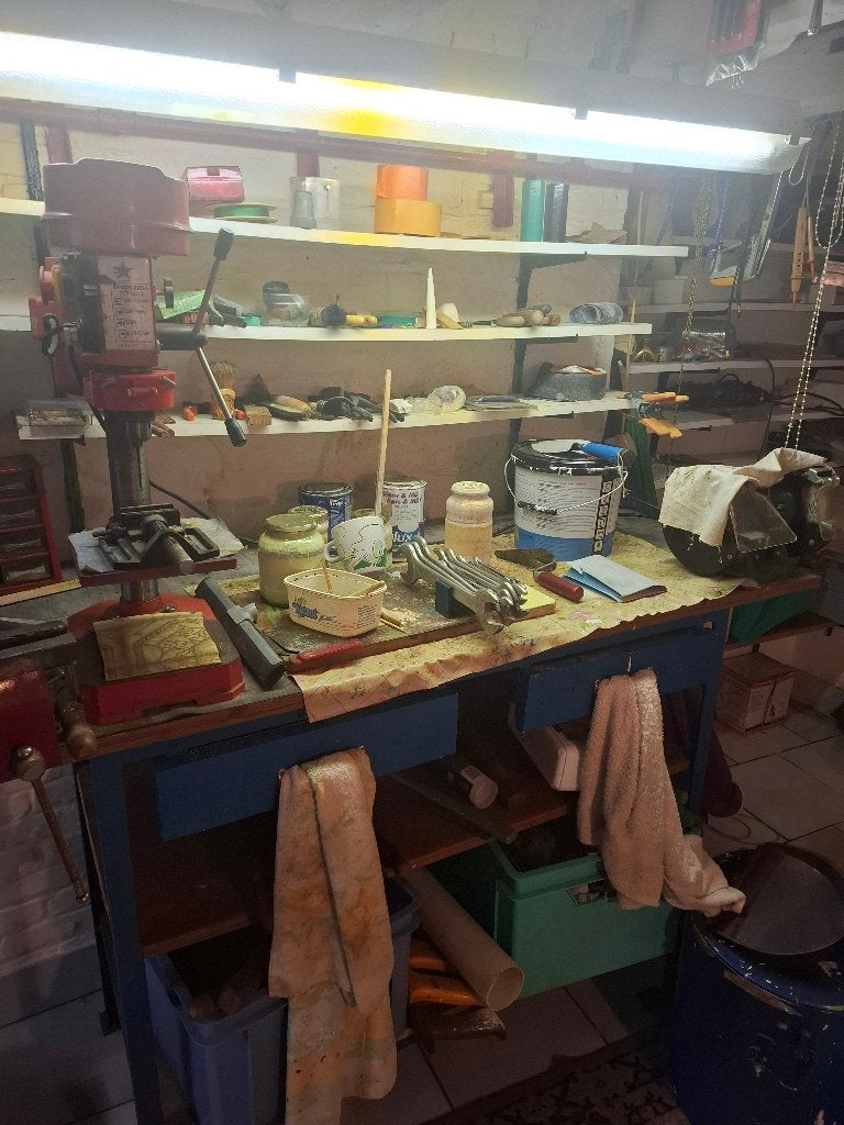 Werkbank, Bricolage & Construction, Établis, Enlèvement, Utilisé, Étau