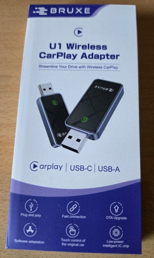 Bruxe U1 Wireless CarPlay & Android Auto - Neuf, Autos : Divers, Accessoires de voiture, Comme neuf, Enlèvement ou Envoi
