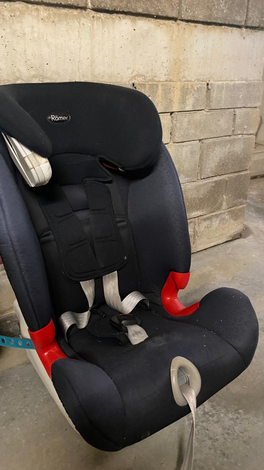 Britax Römer Advansafix RM — meegroei -groep 1/2/3, Kinderen en Baby's, Autostoeltjes, Ophalen, Romer, Autogordel of Isofix, Gebruikt