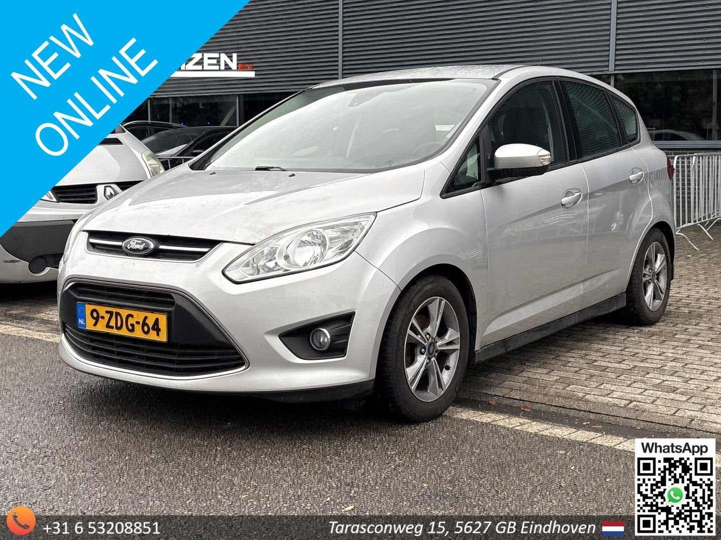 Ford C-Max 1.0 Edition | KOPPELING DEFECT!, Autos, Argent ou Gris, Achat, Entreprise, Boîte manuelle