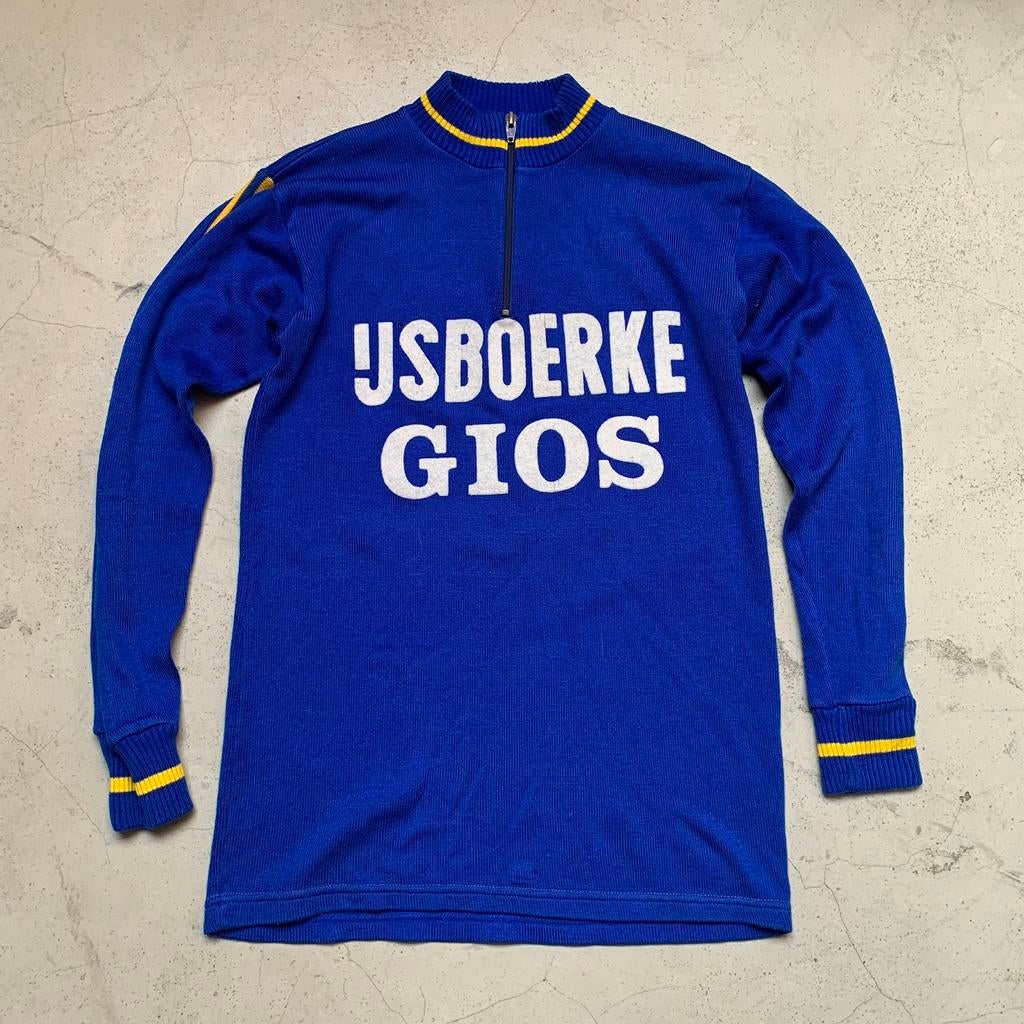 Walter Godefroot 1978 Ijsboerke-GIOS koerstrui wielertrui, Ophalen of Verzenden, Gebruikt