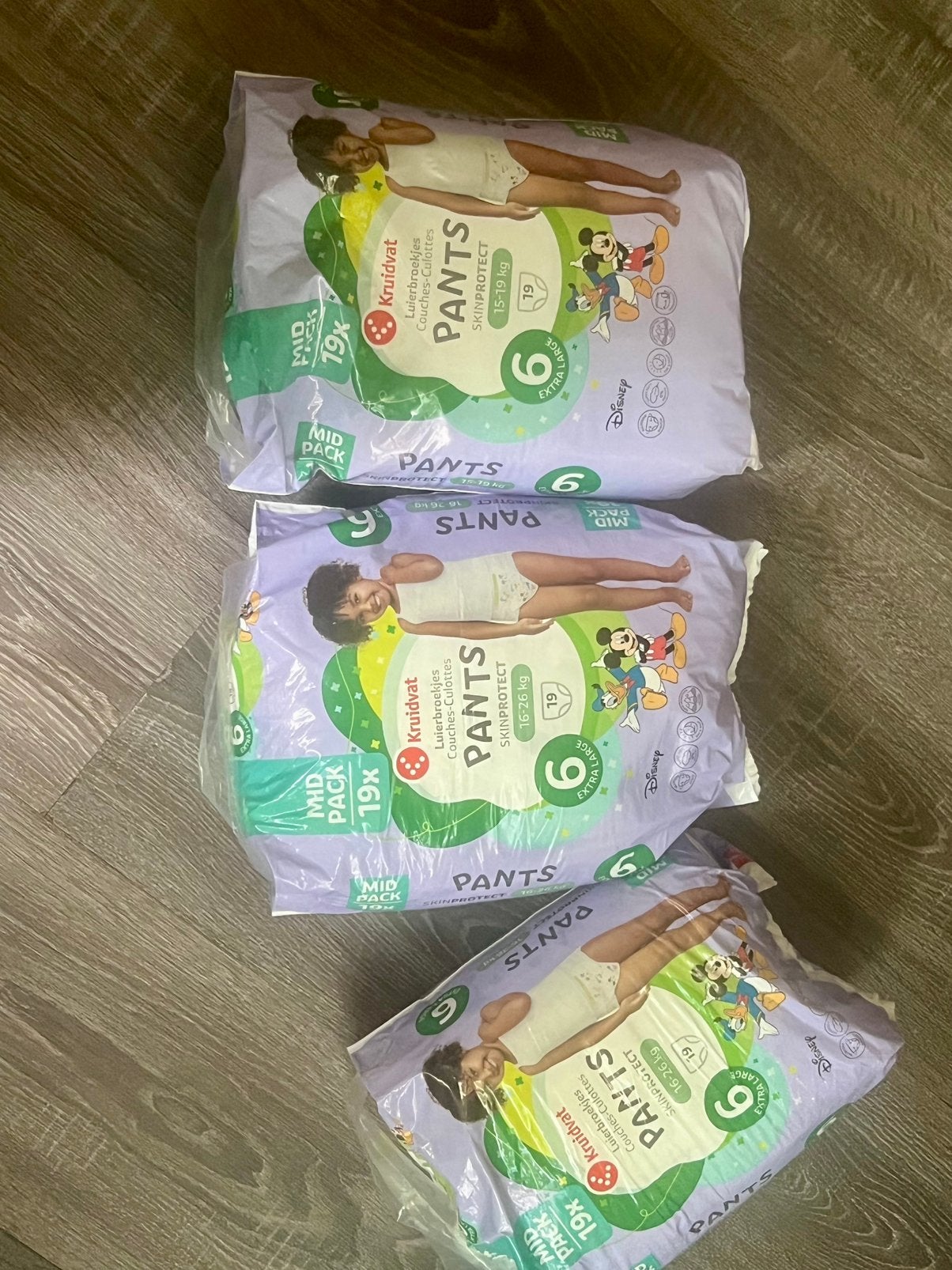 Pamper broekjes 5 pakjes 15-19kg, Diversen, Levensmiddelen, Ophalen