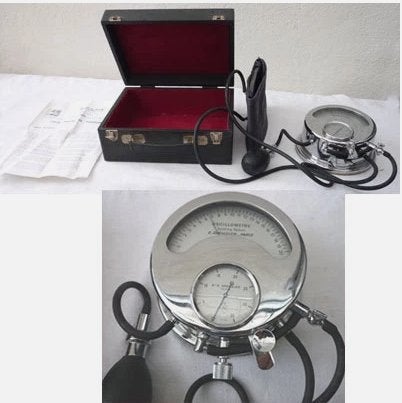 Vintage Oscilometer 559 Medisch Instrument, Antiek en Kunst, Curiosa en Brocante, Ophalen of Verzenden
