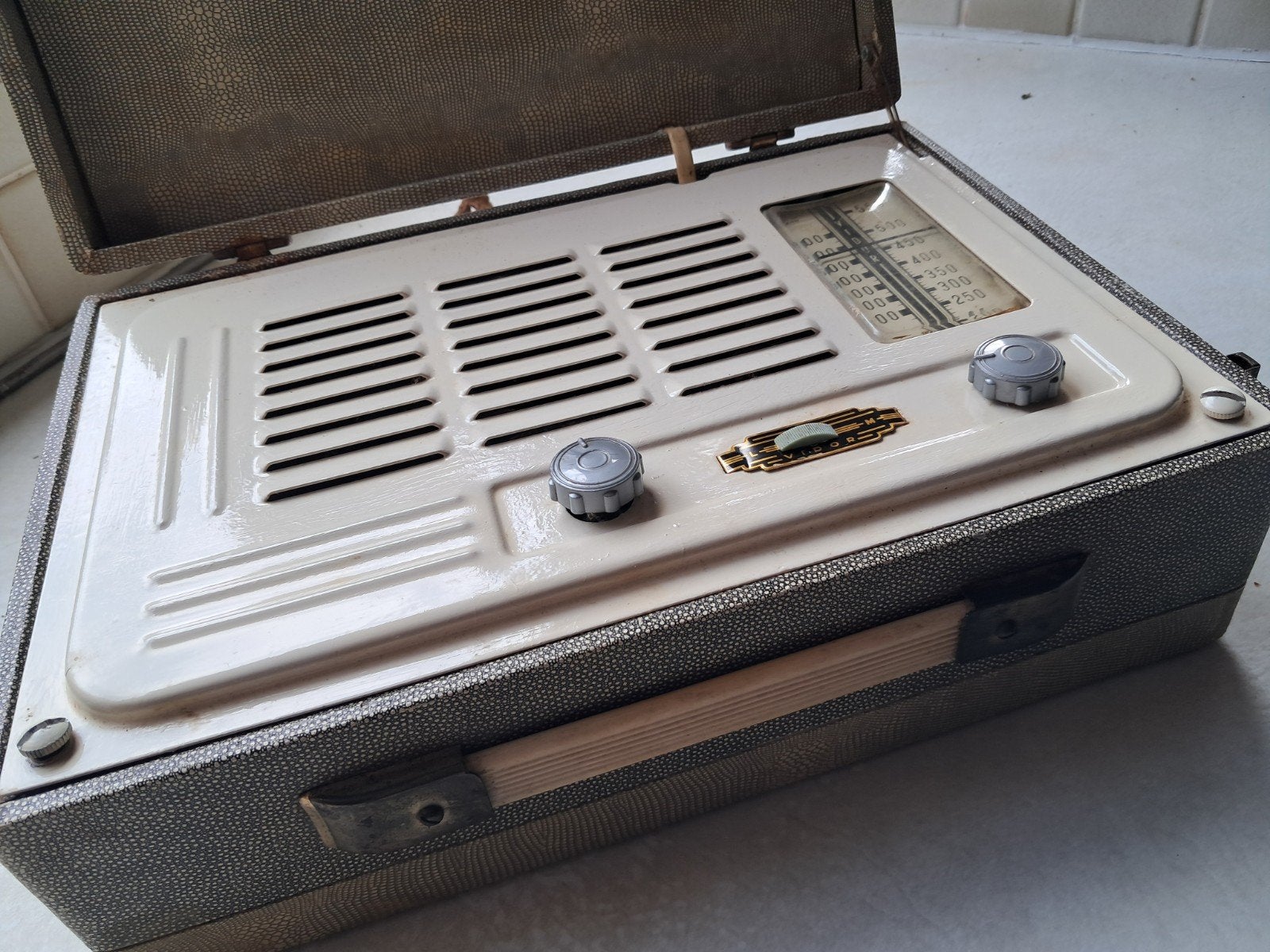 Vintage radio, Antiek en Kunst, Ophalen