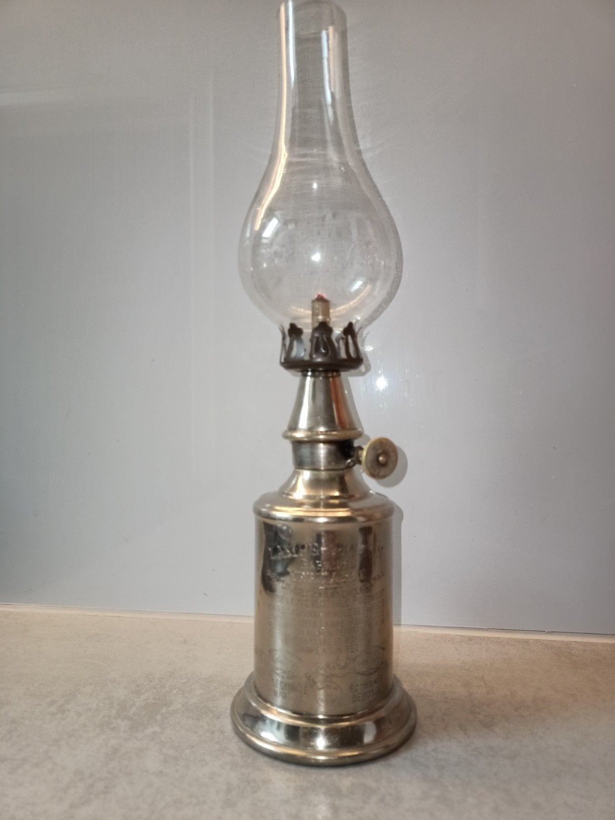 oil Lamp Pigeon, Ophalen of Verzenden