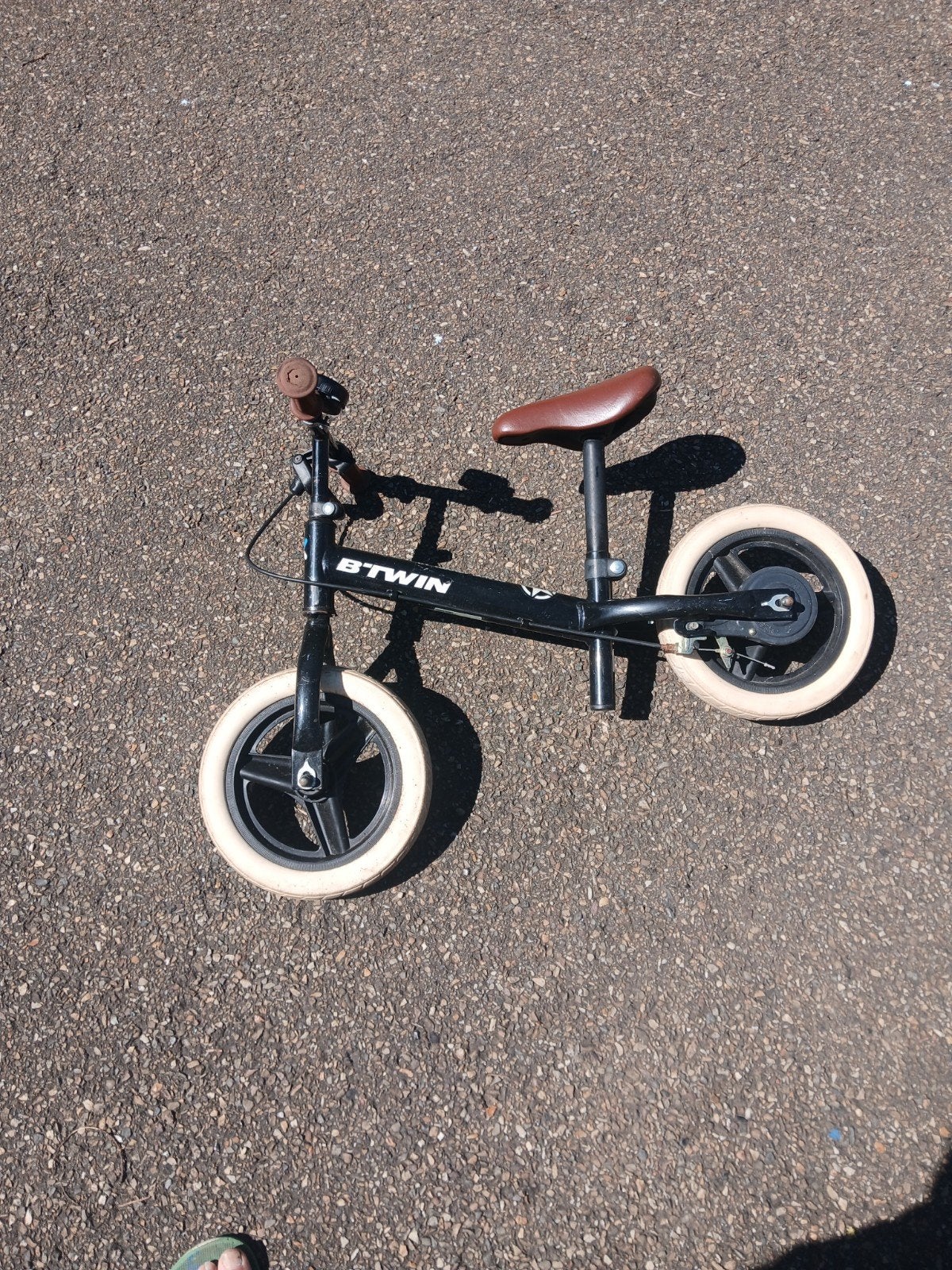 loopfiets, Ophalen
