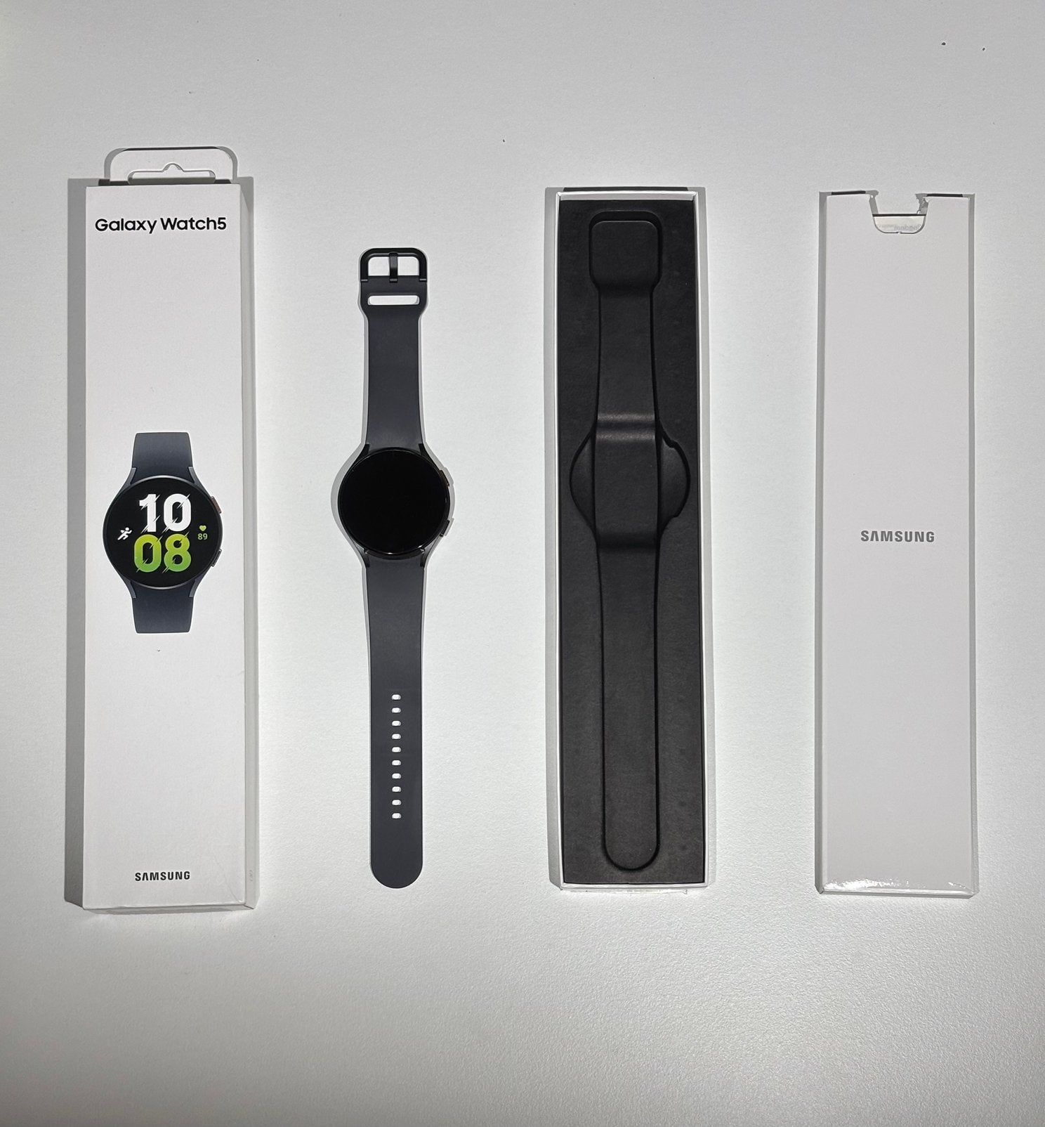 Montre Galaxy, Watch 5, Enlèvement, État, Comme neuf, Noir