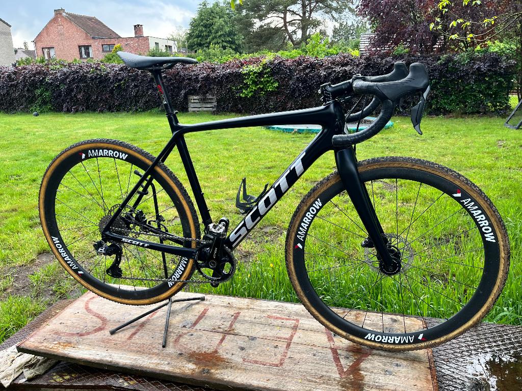 Cyclocross Scott addict M, Fietsen en Brommers, Ophalen, 28 inch, Gebruikt, Carbon