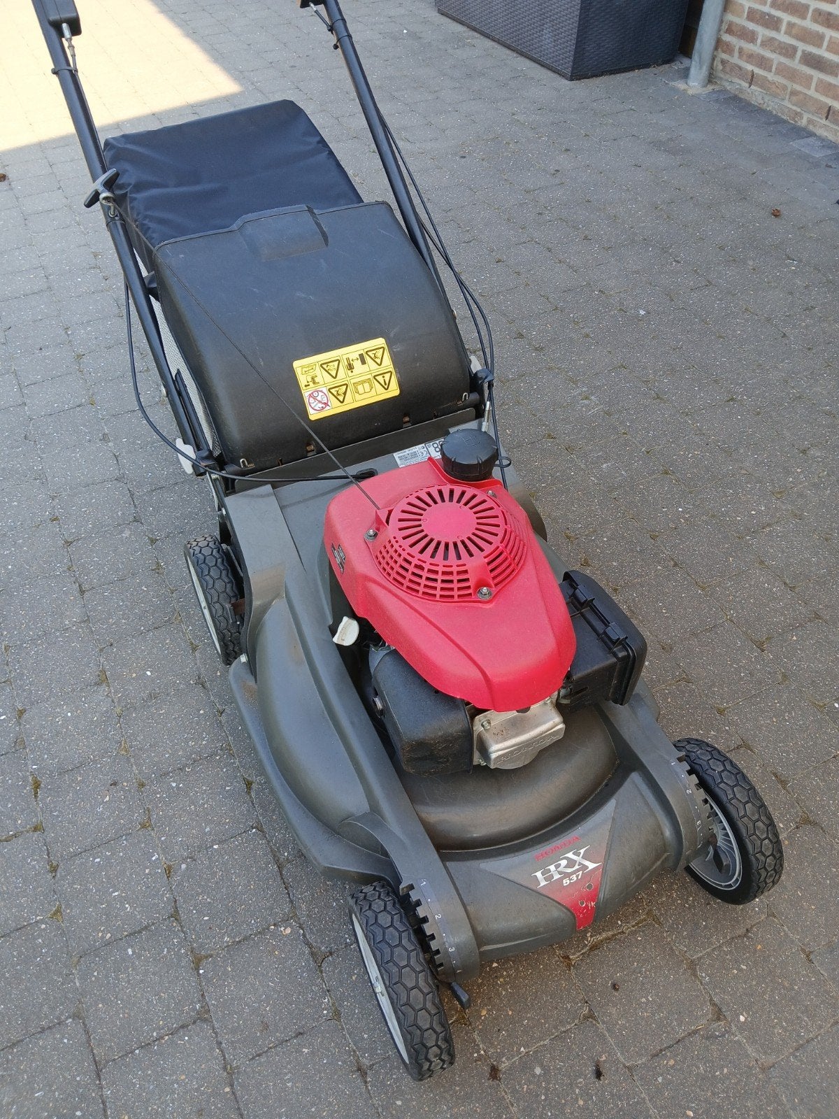 Honda hrx 537, Ophalen, Cirkelmaaier, Honda, Zo goed als nieuw