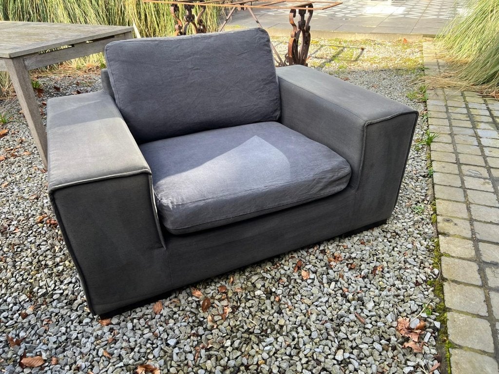 Loveseat, Ophalen, Gebruikt, Stof, 75 tot 100 cm