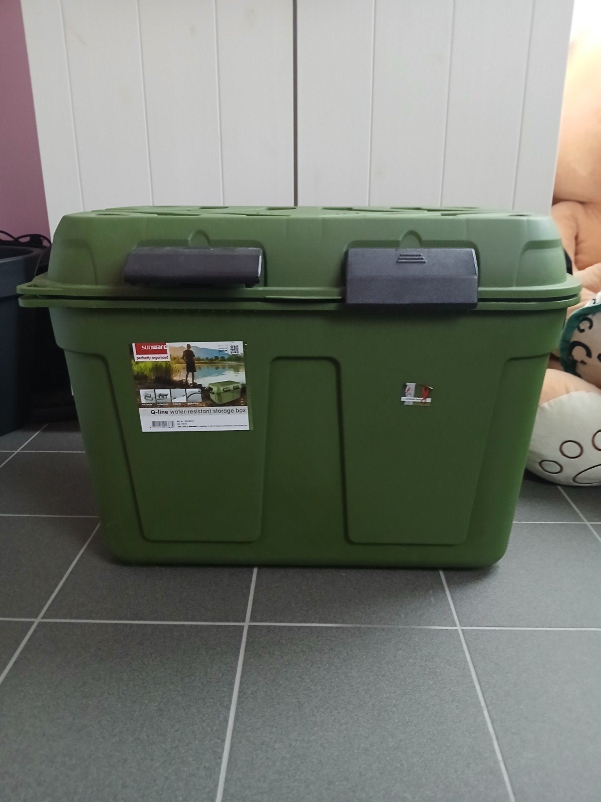 Sunware 160 liter opbergbox, Ophalen, Zo goed als nieuw, Kunststof