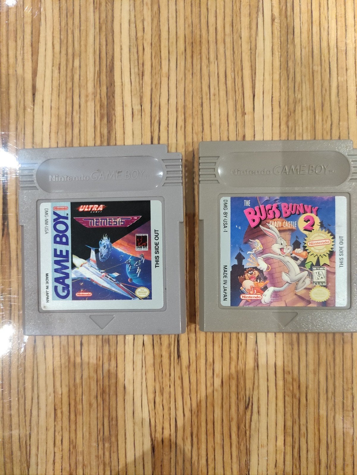 Nemesis Gradius Nintendo Gameboy et Bugs Bunny 2., Games en Spelcomputers, Avontuur en Actie, 1 speler, Ophalen of Verzenden, Zo goed als nieuw