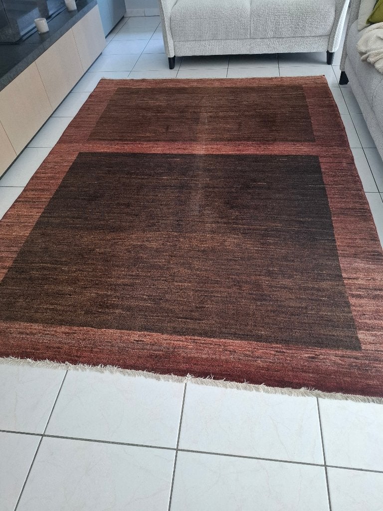 Wollen tapijt, Huis en Inrichting, Stoffering | Tapijten en Vloerkleden, Ophalen, Zie foto, Gebruikt, 150 tot 200 cm