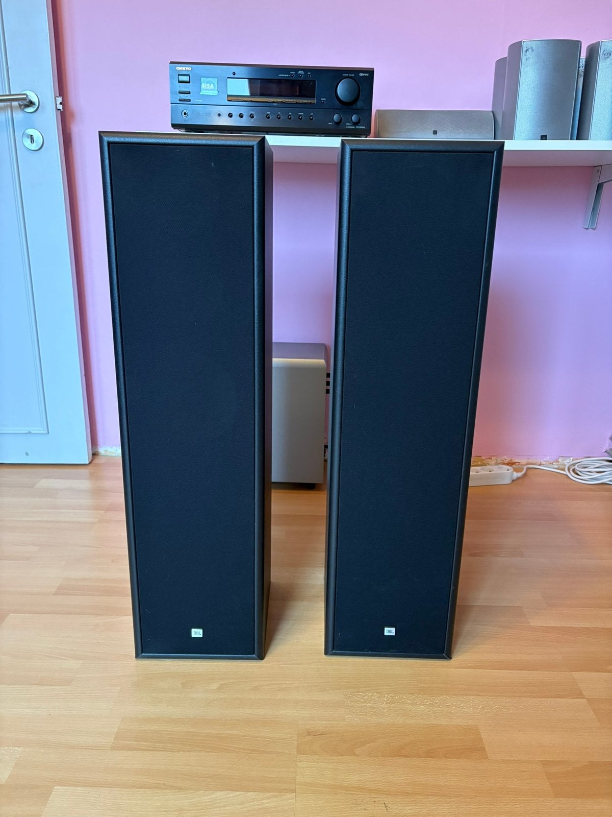 Enceintes JBL TLX-320 MK2, TV, Hi-fi & Vidéo, Enlèvement, Utilisé, JBL