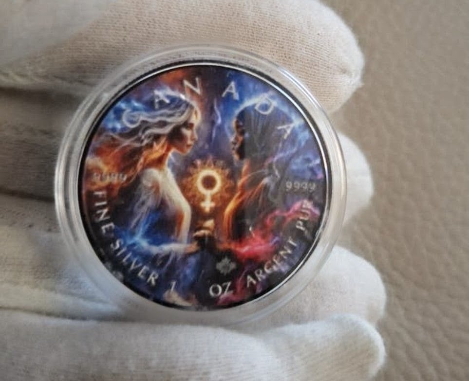 Pièce rare de 1 oz en argent « Journée de la femme », Enlèvement ou Envoi, Argent
