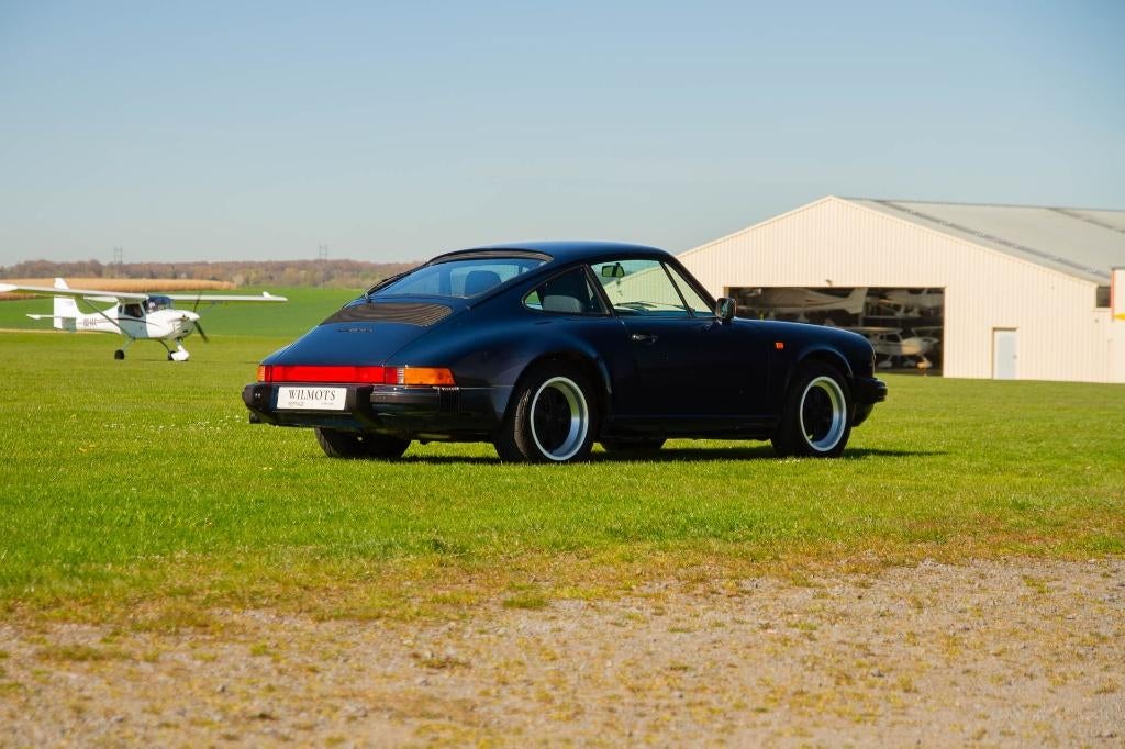 Porsche 911 3.2 G50 - van Belgische oorsprong, Auto's, Lichtmetalen velgen, Achterwielaandrijving, Blauw, 170 kW