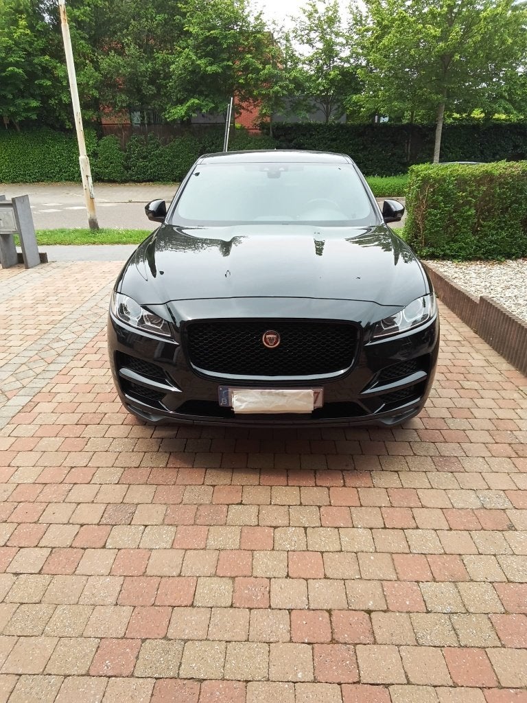 Jaguar F-Pace, Automaat, 4 cilinders, Zwart, Leder