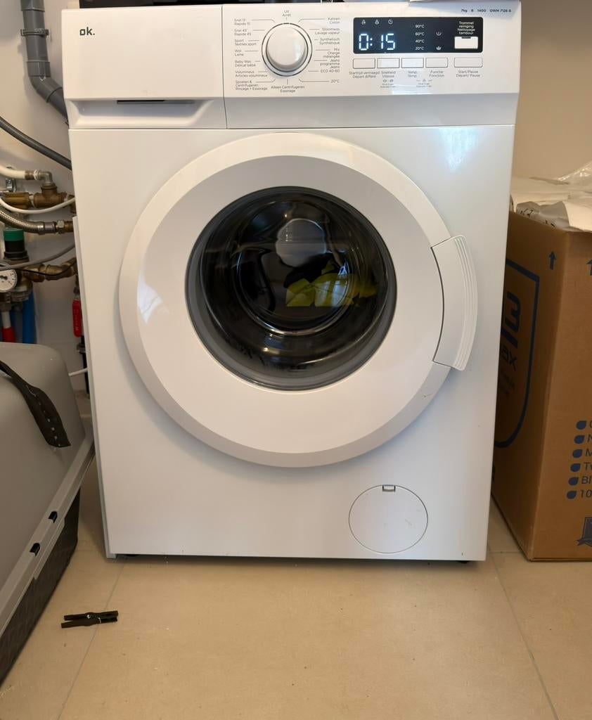 Lave-linge OK, Electroménager, Enlèvement, Comme neuf