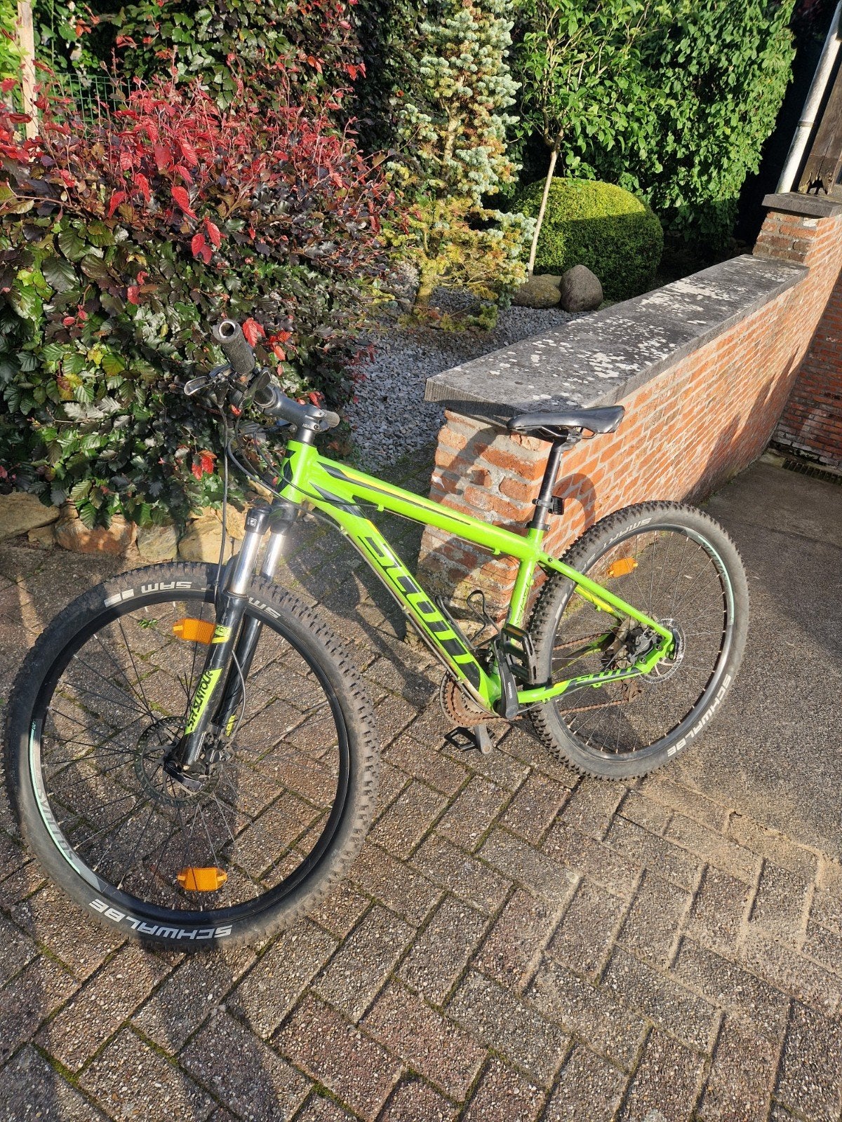 groene mountainbike, Fietsen en Brommers, Ophalen of Verzenden, Gebruikt, 24 inch of meer