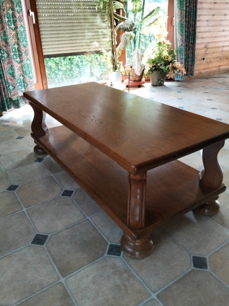 salontafel, Maison & Meubles, Tables | Tables de salon, Enlèvement, Comme neuf, Chêne