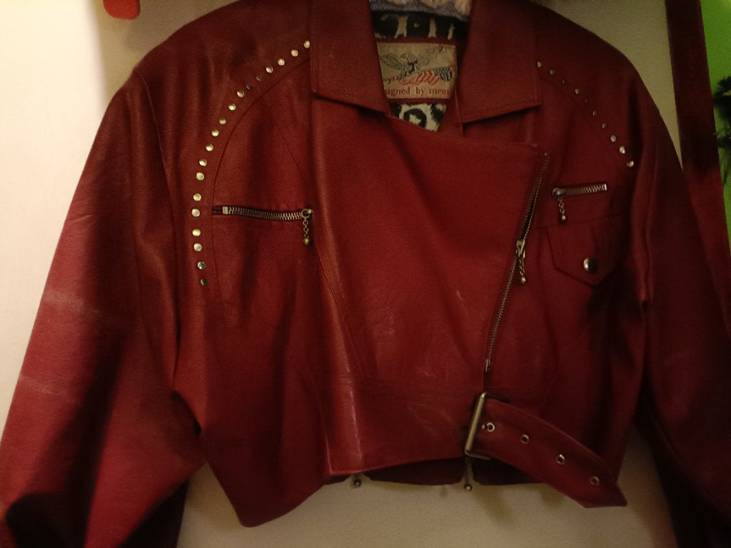 Spencer cuir t 40, Neuf, Textile, Vintage, Autres types