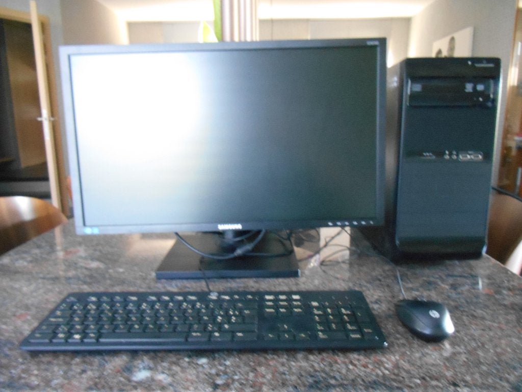 i7/8GB/120GB SSD +1TB HDD scherm/klavier/muis/boxen Win11Pro, Ophalen, HDD