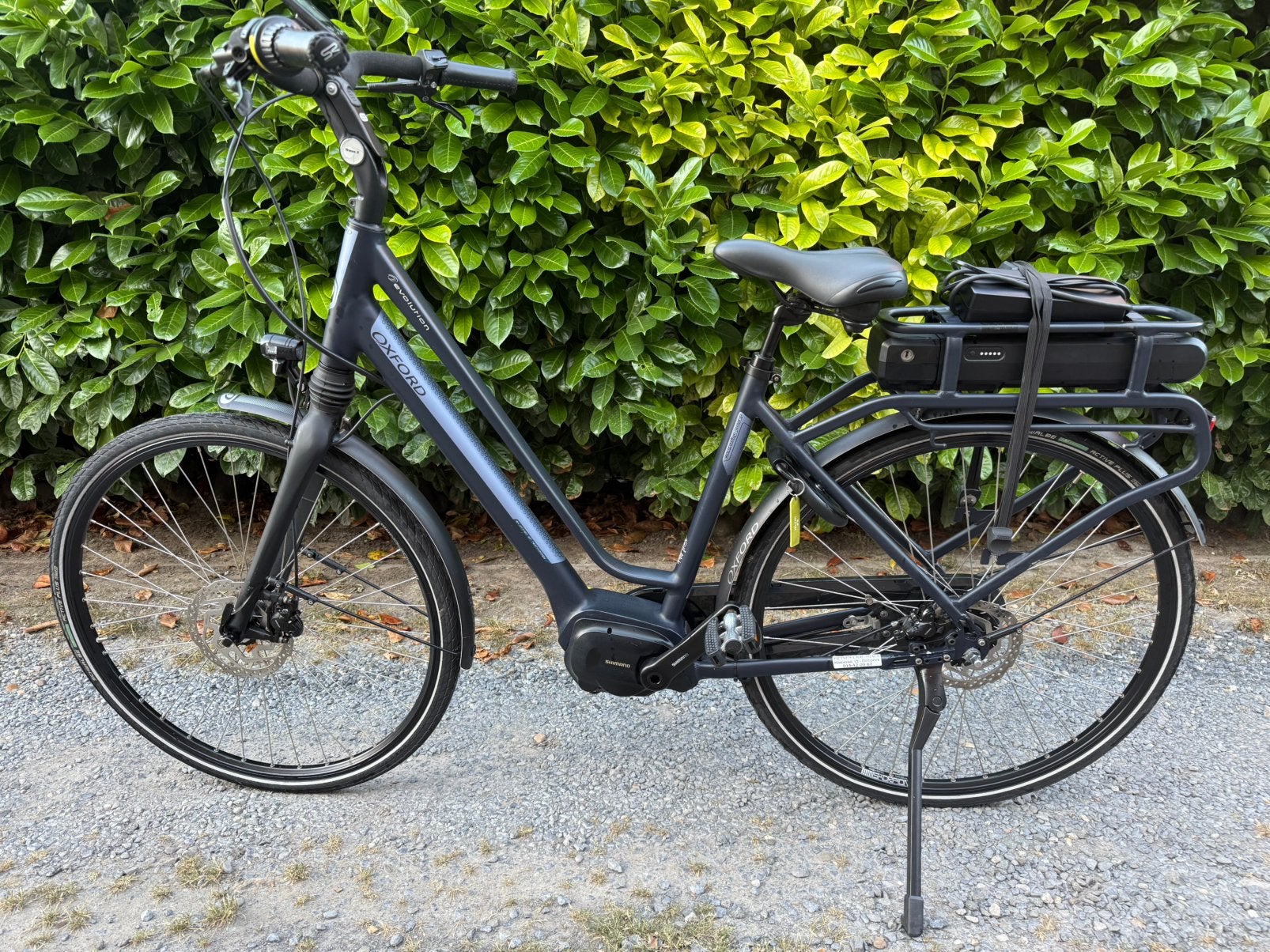Oxford Evolution elektrische damesfiets, Fietsen en Brommers, Elektrische fietsen, Ophalen, Zo goed als nieuw