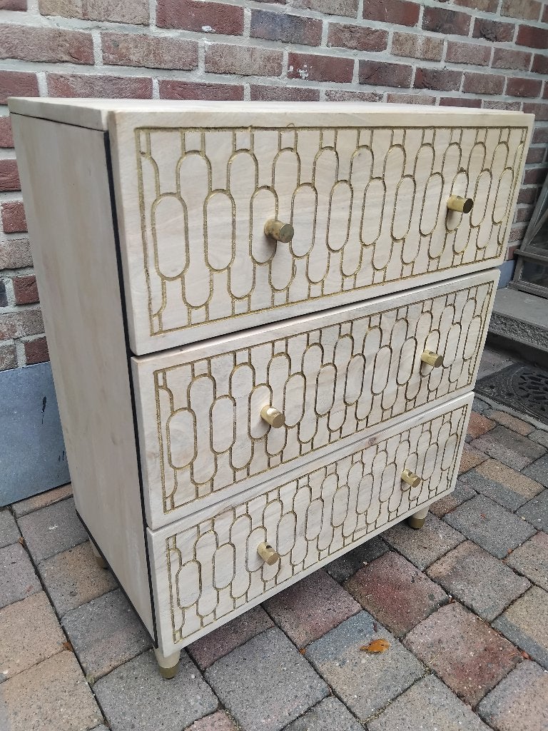 ladekast massief mango handgesneden, Huis en Inrichting, Ophalen, Nieuw