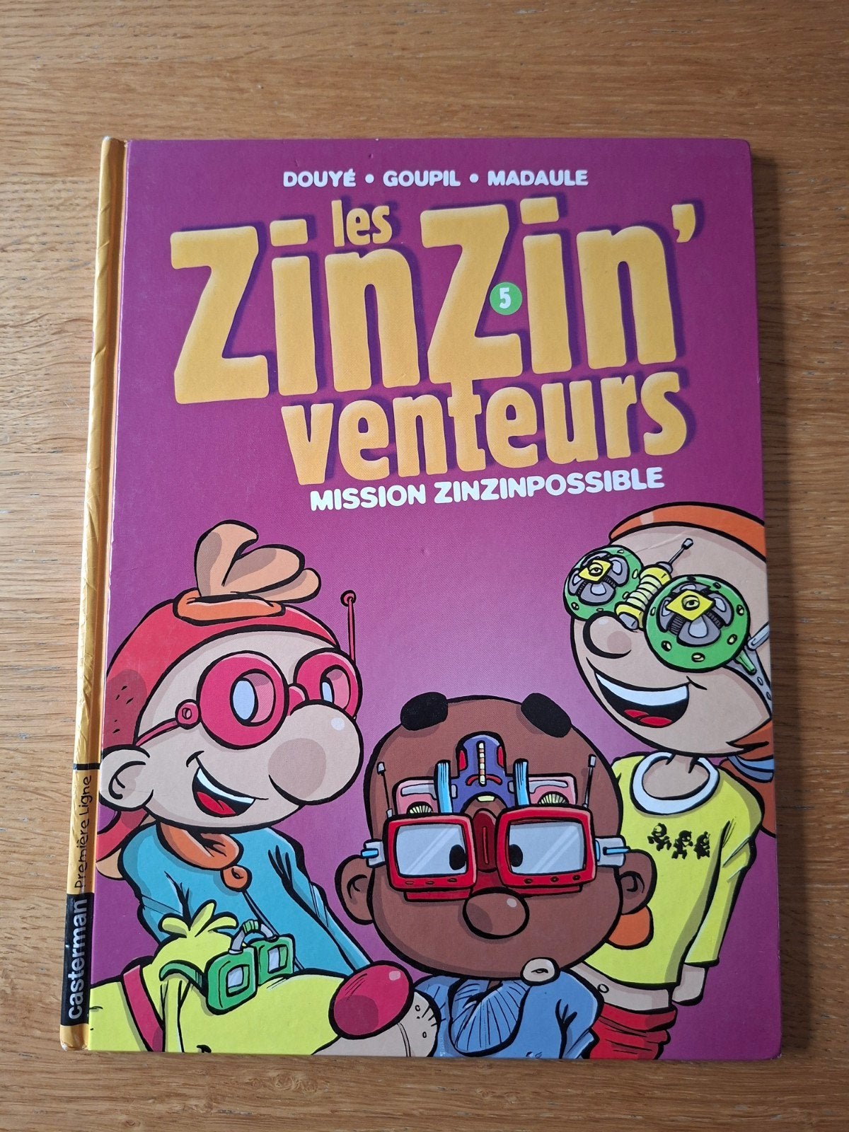 Stripboeken Les Zinzin'Venteurs deel 5. ZINZ mogelijk, Boeken, Eén stripboek, Ophalen, Gelezen