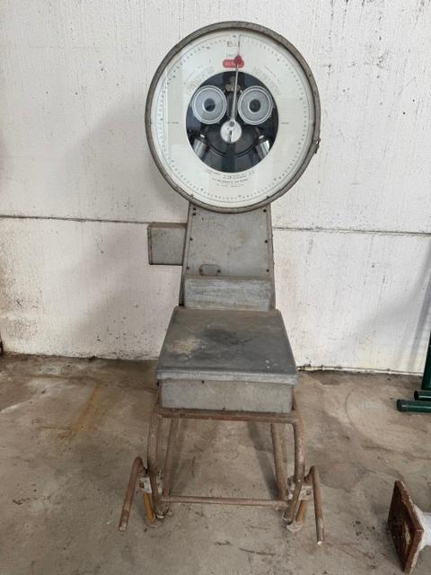 weegschaal analoog 0 - 105kg, Bricolage & Construction, Balances, Enlèvement, Utilisé, Autres types, 50 à 100 kg