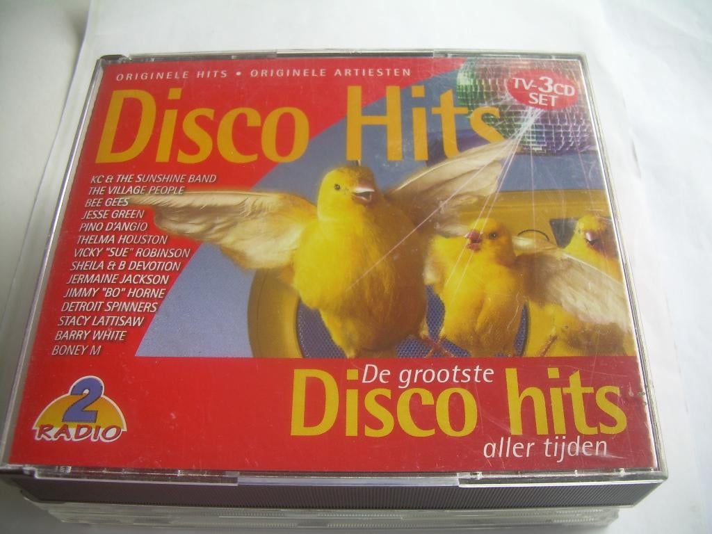 3 CD BOX - RADIO 2 - DISCO HITS, Ophalen of Verzenden, Zo goed als nieuw, Dance, Boxset