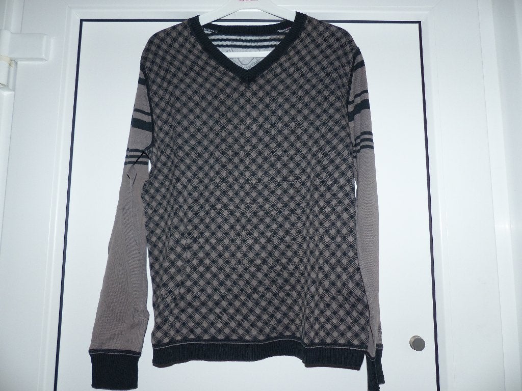 Esprit geruite trui heren - maat medium, Maat 48/50 (M), Ophalen of Verzenden, Zo goed als nieuw, Esprit