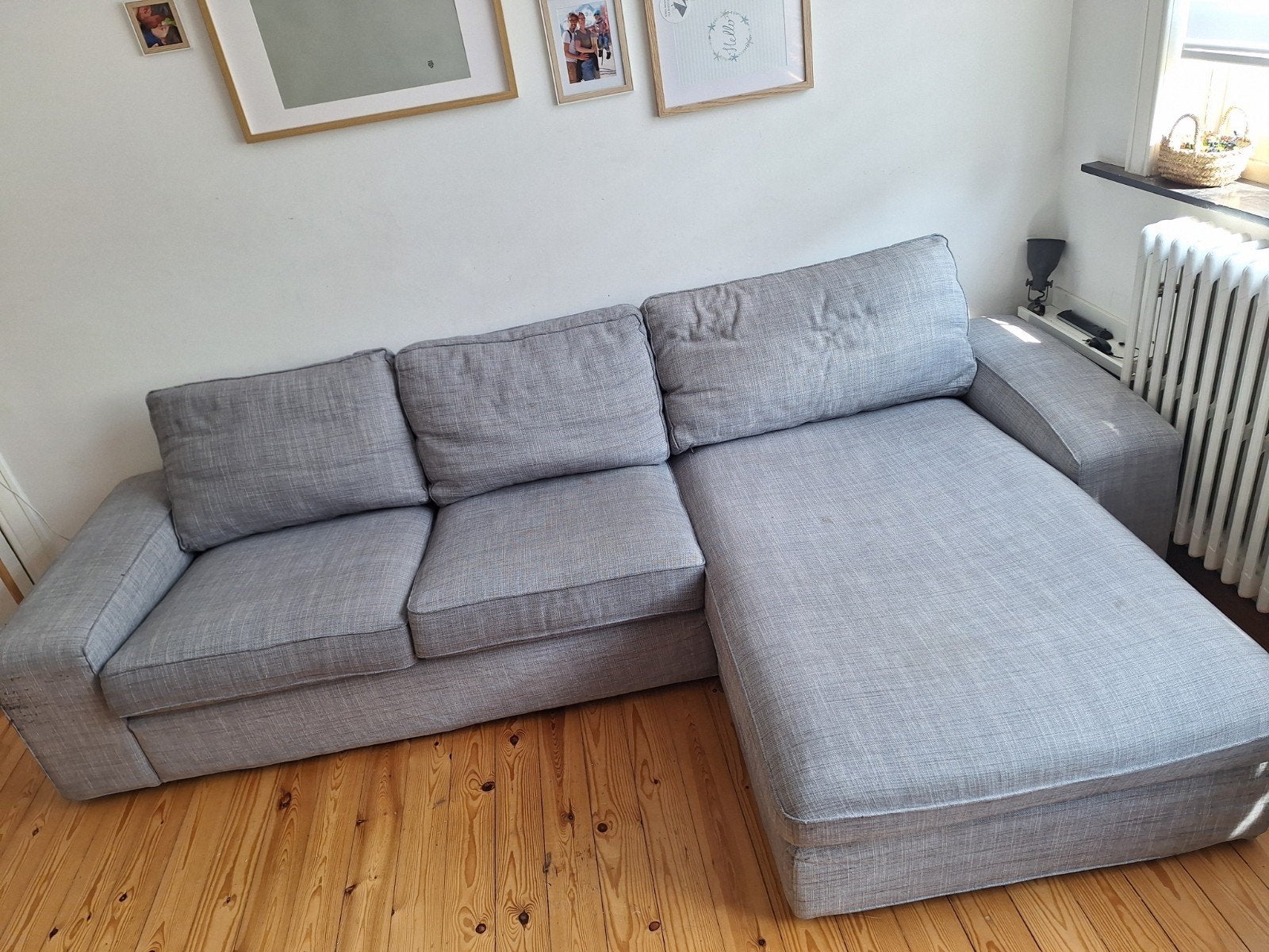 Canapé Ikea Kivik 3 places + méridienne, Ophalen