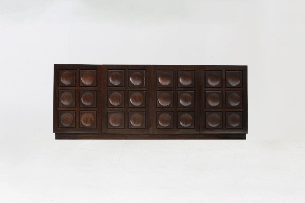 Vintage Brutalist Sideboard 1970s, Ophalen of Verzenden