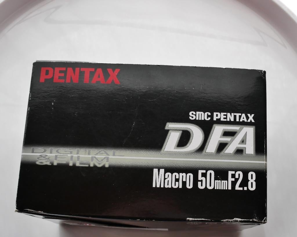 SMC Pentax D FA 50mm F2.8 Macro, Ophalen, Nieuw, Macrolens